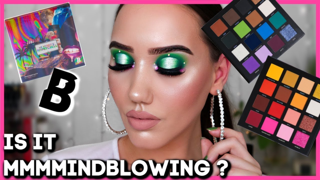 ME MYSELF AND MMMMITCHELL x BEAUTY BAY PALETTE REVIEW, SWATCHES & TUTORIAL | MAKEMEUPMISSA