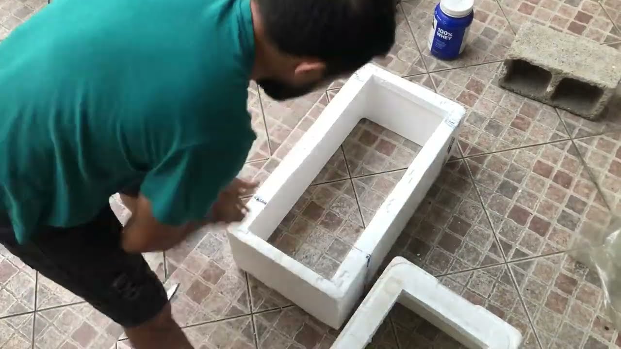 “Aquapor” Aquário sustentável feito com isopor e materiais simples #aquarium #fish #biologia #fish 