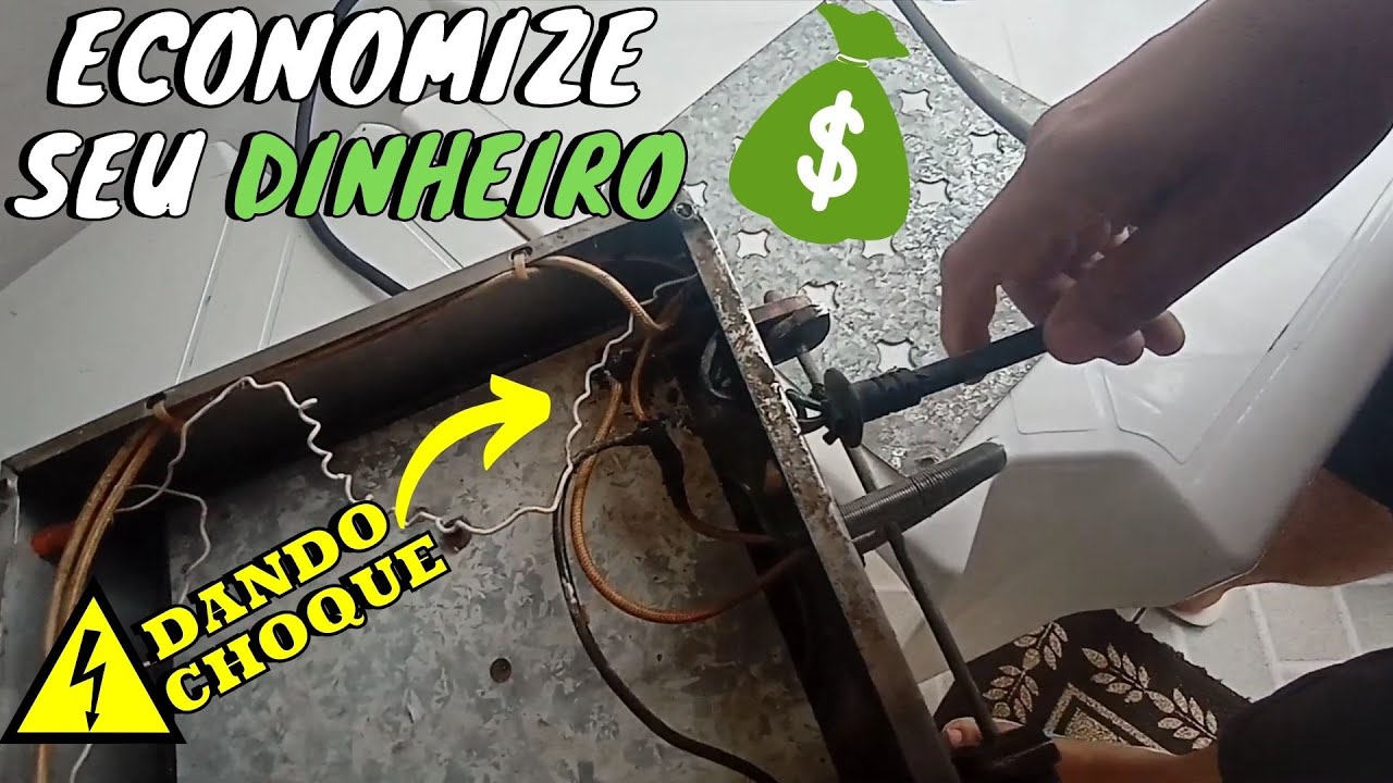 Como concerta máquina de crepes Suíço dando choque demonstrativo de concerto
