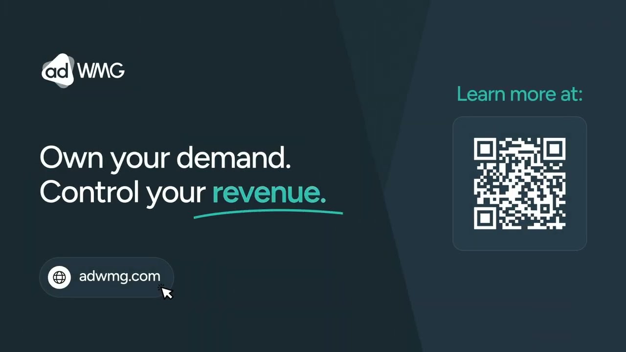 adWMG Monetization Platform Tutorial: Own Programmatic Demand, Control Publisher Revenue
