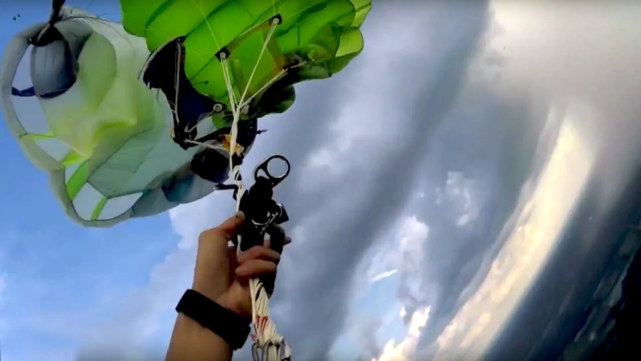 Friday Freakout: Skydiver Survives Terrifying Double Parachute Malfunction