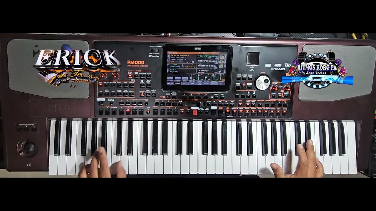 Erick y sus teclados asi PLAXTLAHUACA ritmo korg