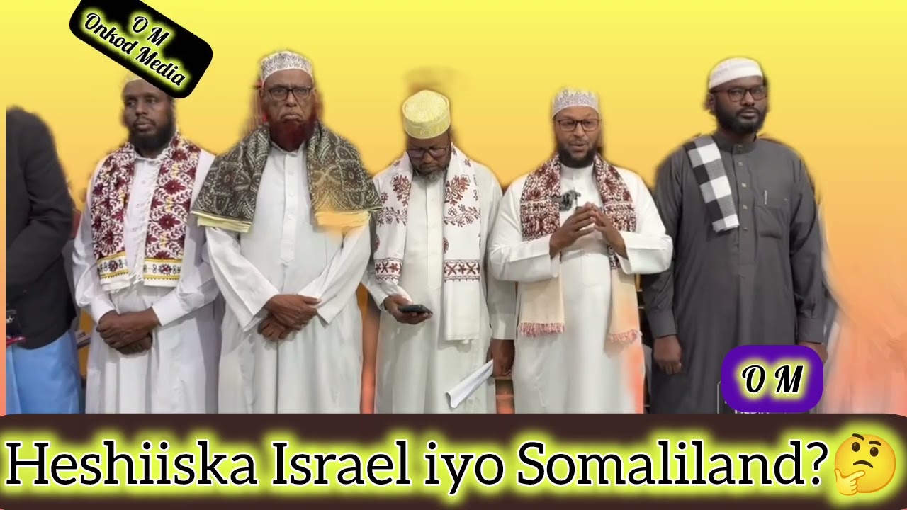Heshiiskii Israel iyo Somaliland?🤔🤔🤔