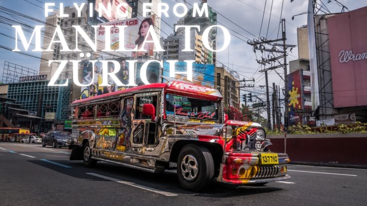 Flying from Manila to Zürich via Singapore ✈️ Travel Vlog