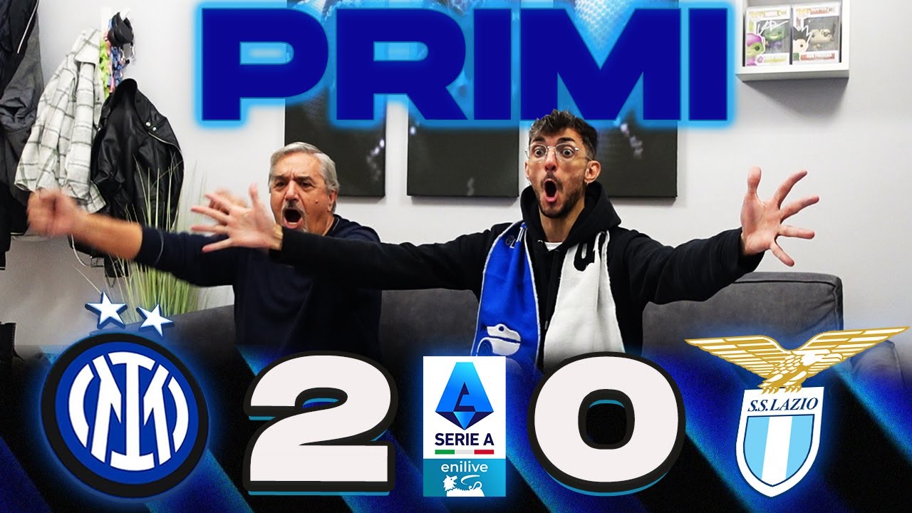 🤯MA COME GIOCHIAMO?! INTER 2-0 LAZIO | LIVE REACTION TIFOSI INTERISTI | SERIE A 25/26 | HIGHLIGHTS