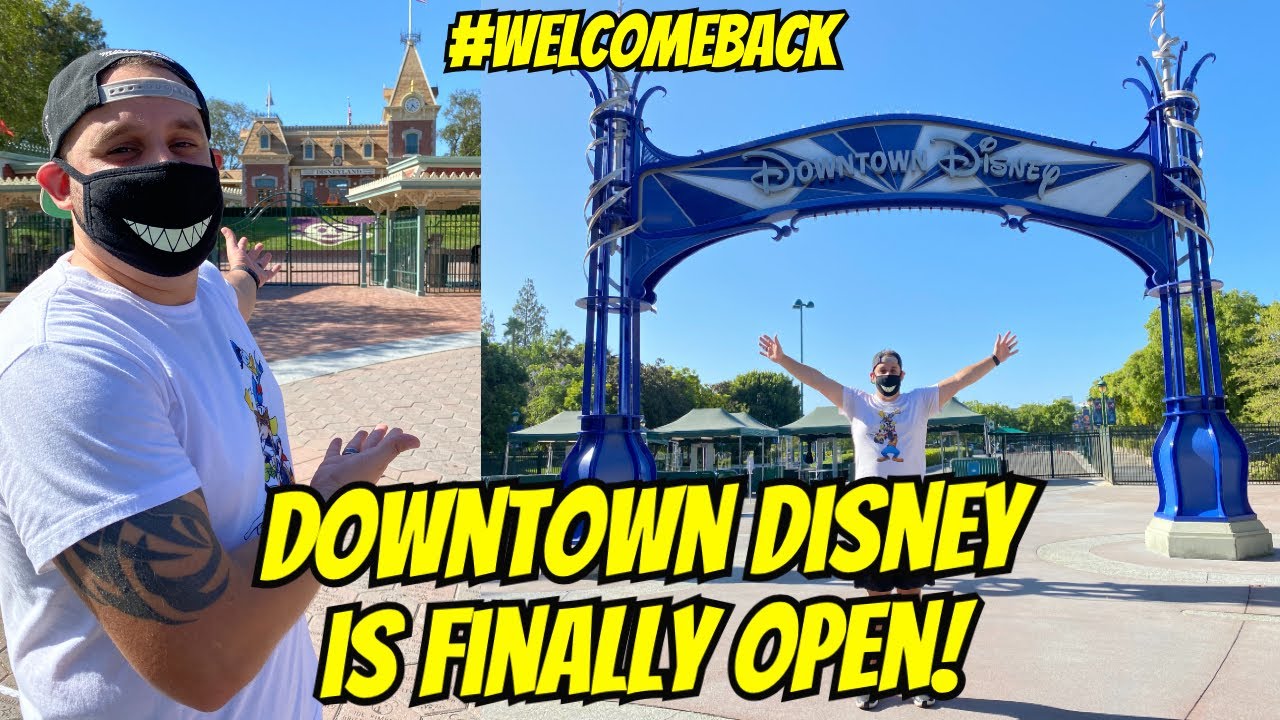 Downtown Disney REOPENS After 4 Months of Closure! | Cast Member Preview | Downtown Disney