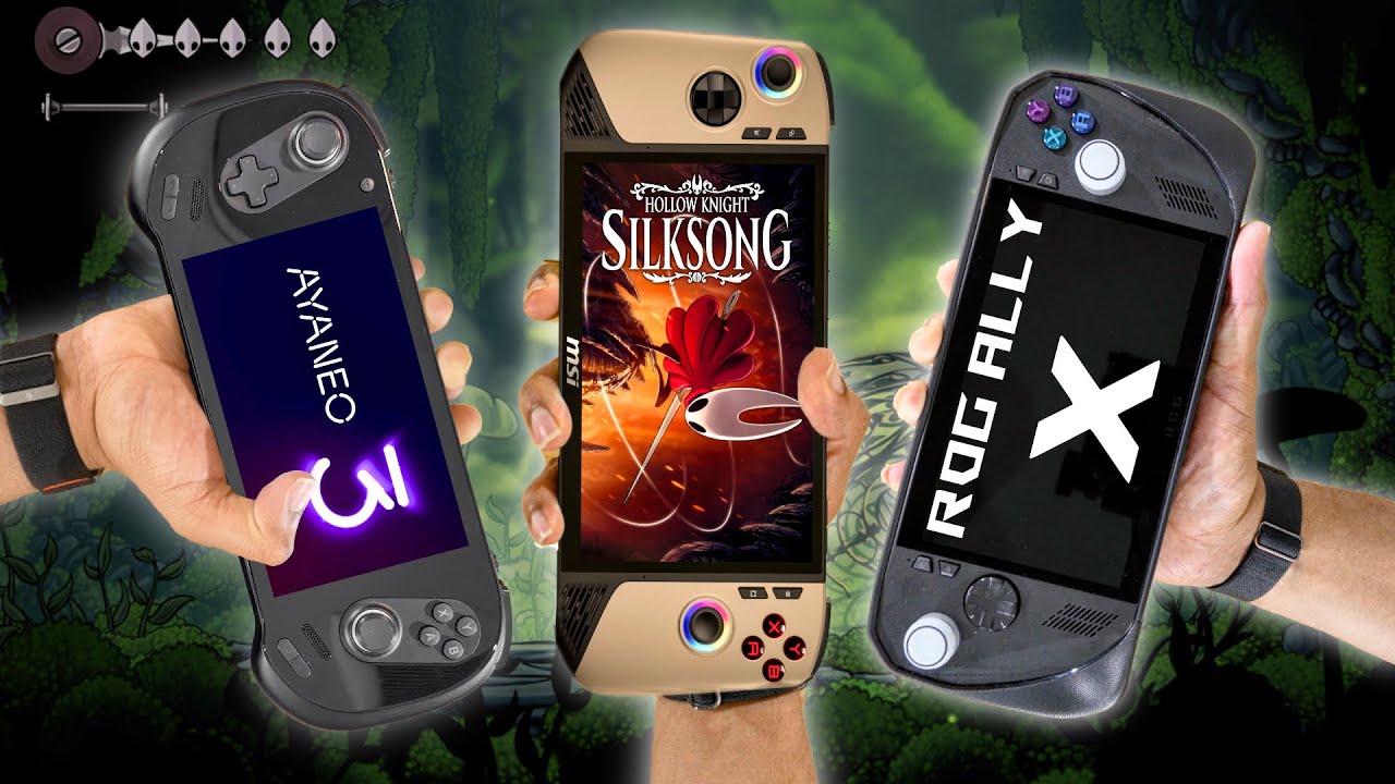 Hollow Knight Silksong | MSI Claw 8 vs Ally X vs Ayaneo 3