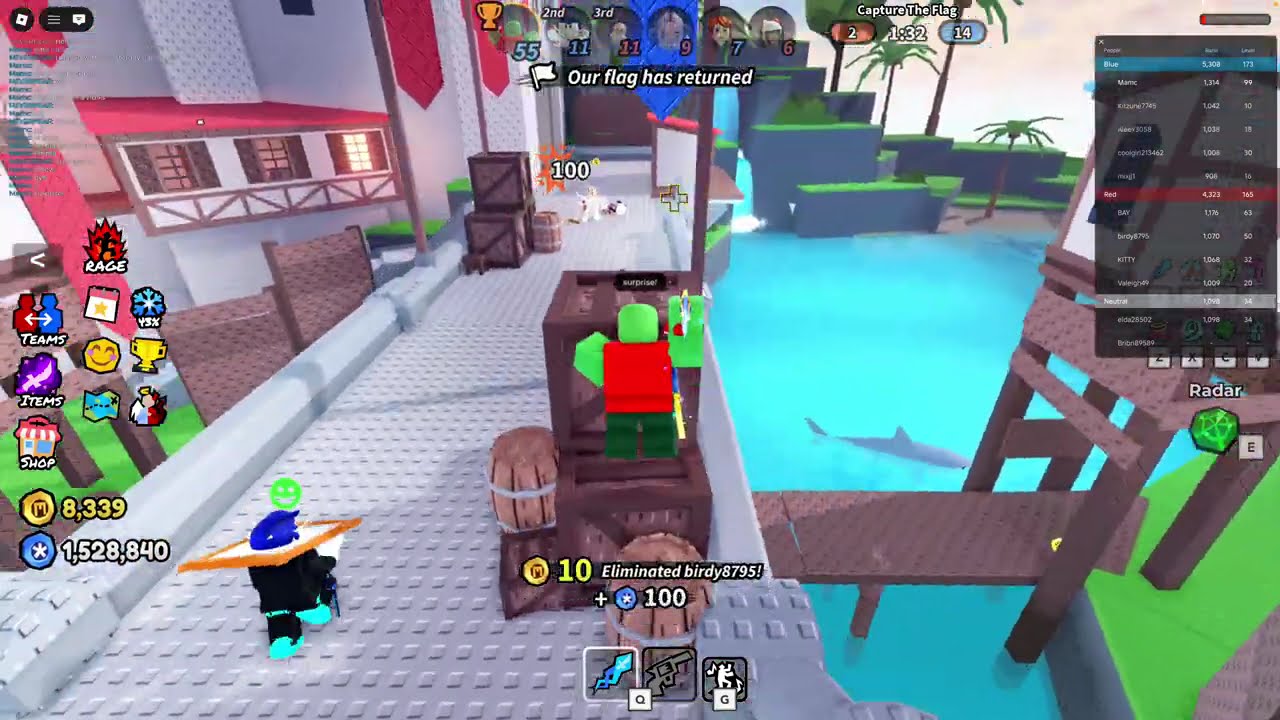 Roblox SHARP - normal server destruction