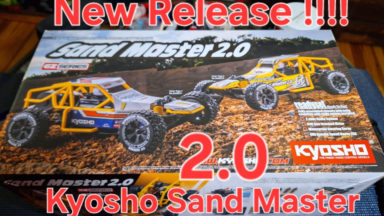 Kyosho Sand Master 2.0 ez series Unboxing and comparison #rc #rccar #hobby