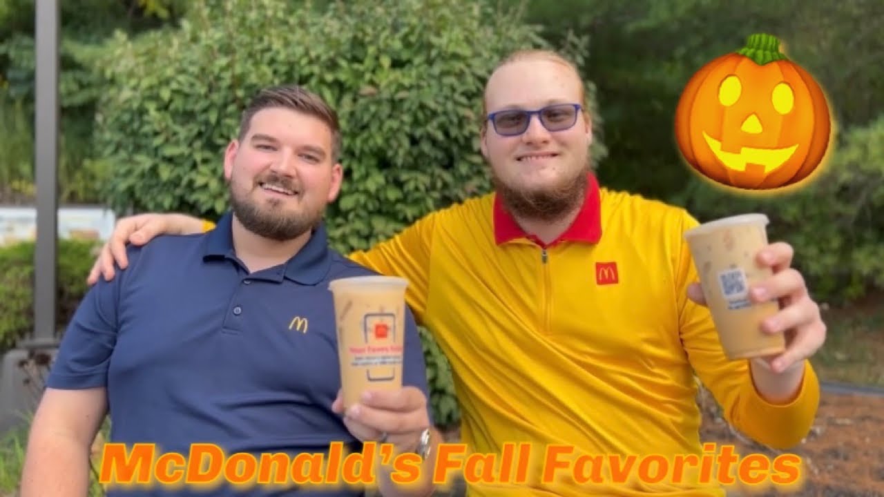 McDonald’s 2023 Fall Favorites ARE HERE!!! (Pumpkin Spice Latte & Pumpkin Pie) 🎃 @StephenPatula