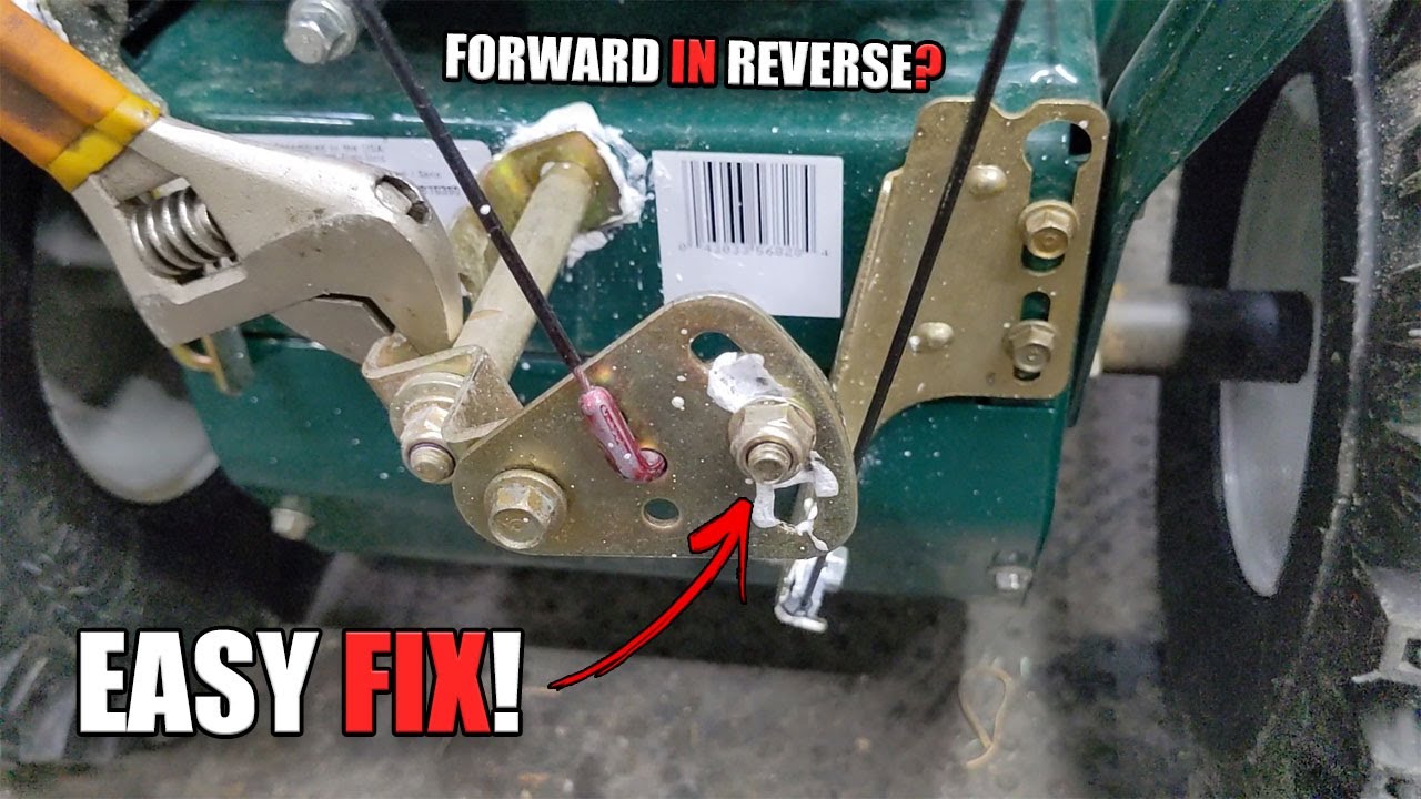 How to Fix a Snowblower That Doesn't Shift Properly