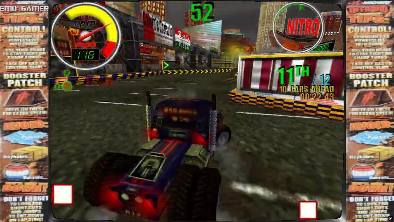 Offroad Thunder 2000 (Midway)  - Full Playthrough (Rally) (Teknoparrot)