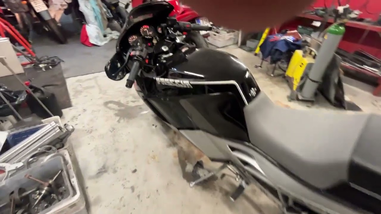 Cagiva Freccia C12R fully restored sound check
