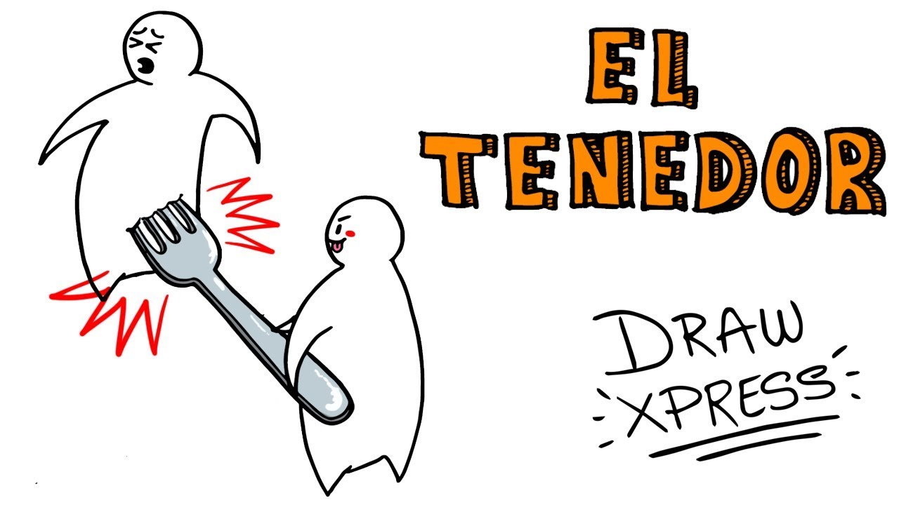 EL ORIGEN DEL TENEDOR 🍴 | DrawXpress