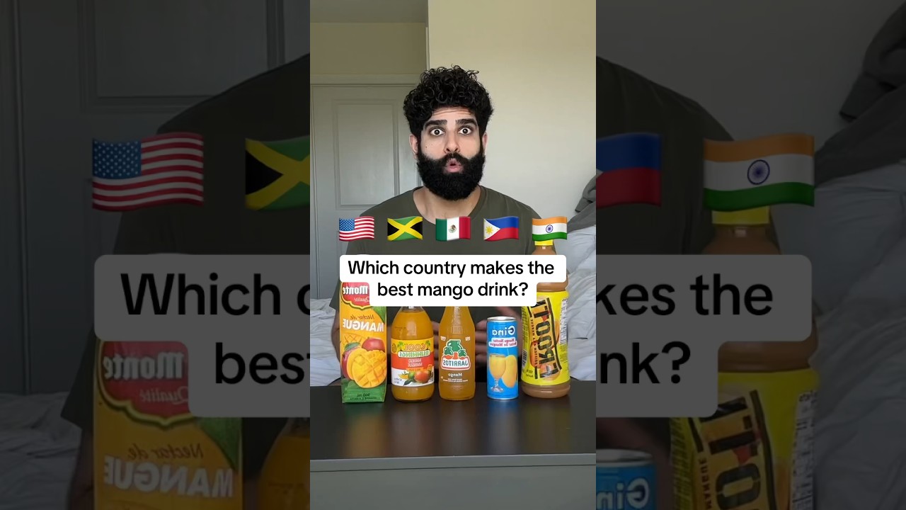 Ranking the best mango drinks in the world 🥭