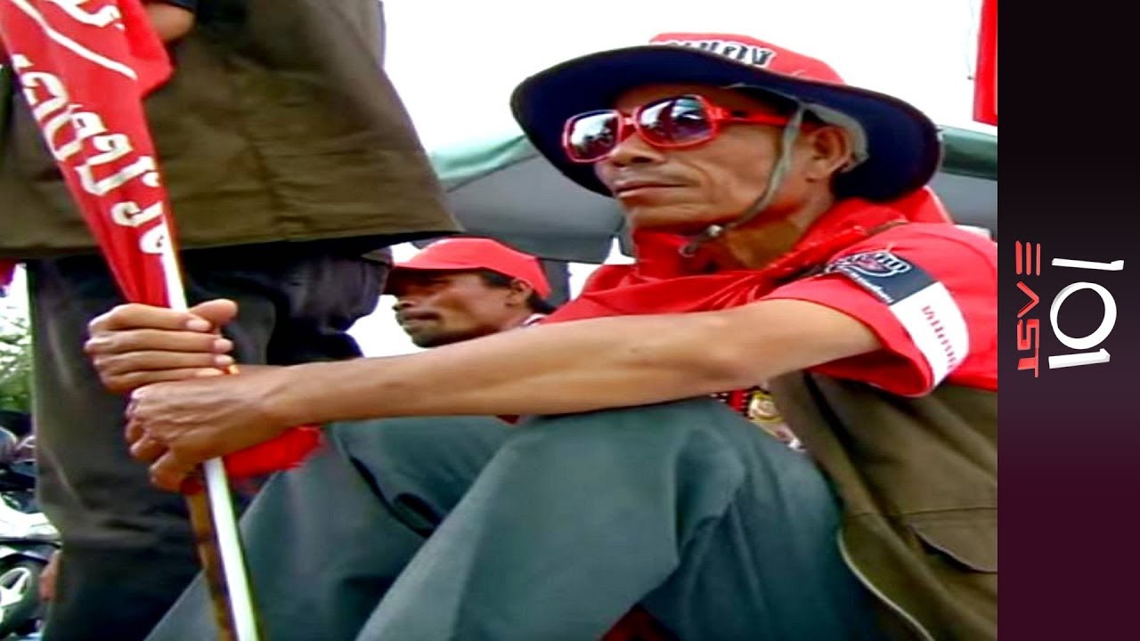 Thai red shirts - 101 East