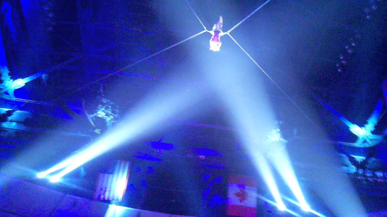 Pink acrobatics