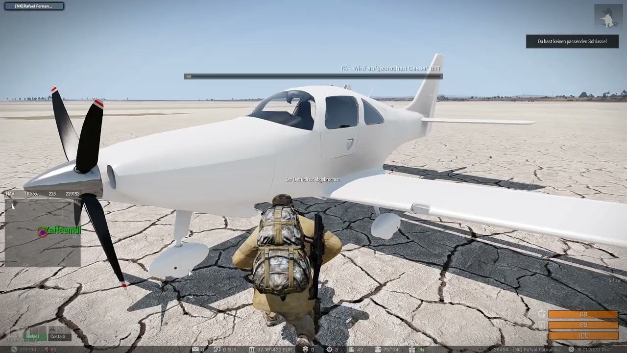 [LYL ARMA 3 RP] LK Flugzeug mit Kaffee erwischt