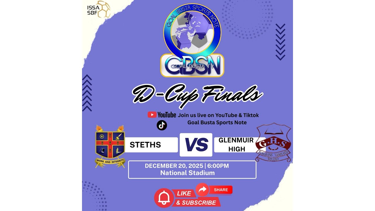 STETHS V GLENMUIR HIGH DCUP FINAL - 20/12/2025