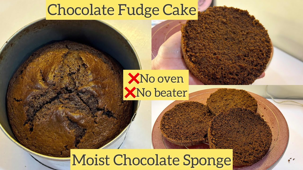 Moist Chocolate Cake| Chocolate Fudge Cake Recipe| Best Chocolate Sponge Recipe