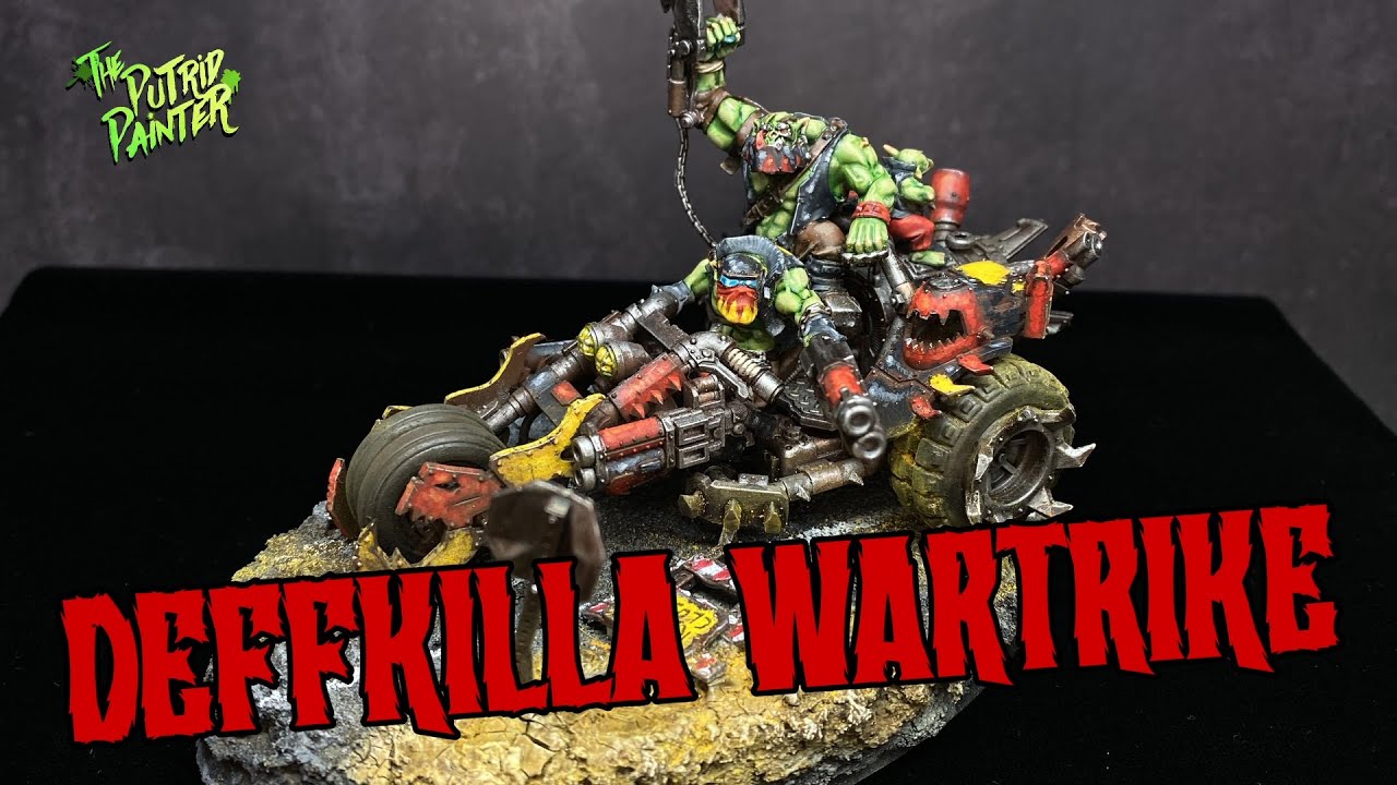 How to paint Orks - Deffkilla Wartrike