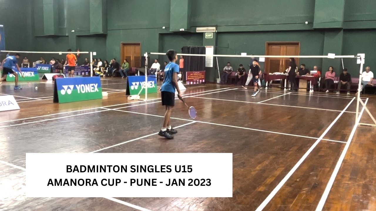 M167 - Under 15 Badminton Singles | Amanora Cup (Poona Gymkhana) - Pune - Jan 2024