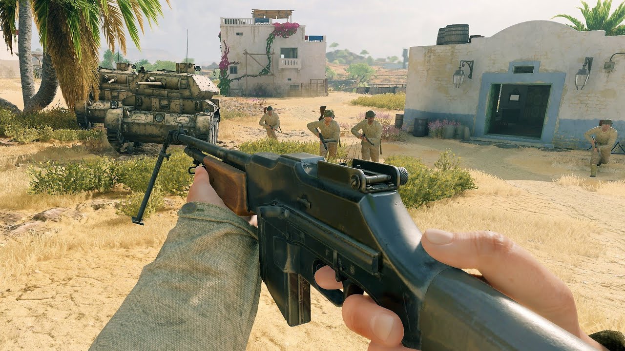 Enlisted Gameplay - Fortress - Battle of Tunisia (1440p 60FPS) No Commentary