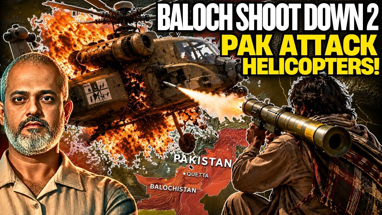 Baloch SHOT DOWN Two Pakistan Army Attack Helicopters I Aadi