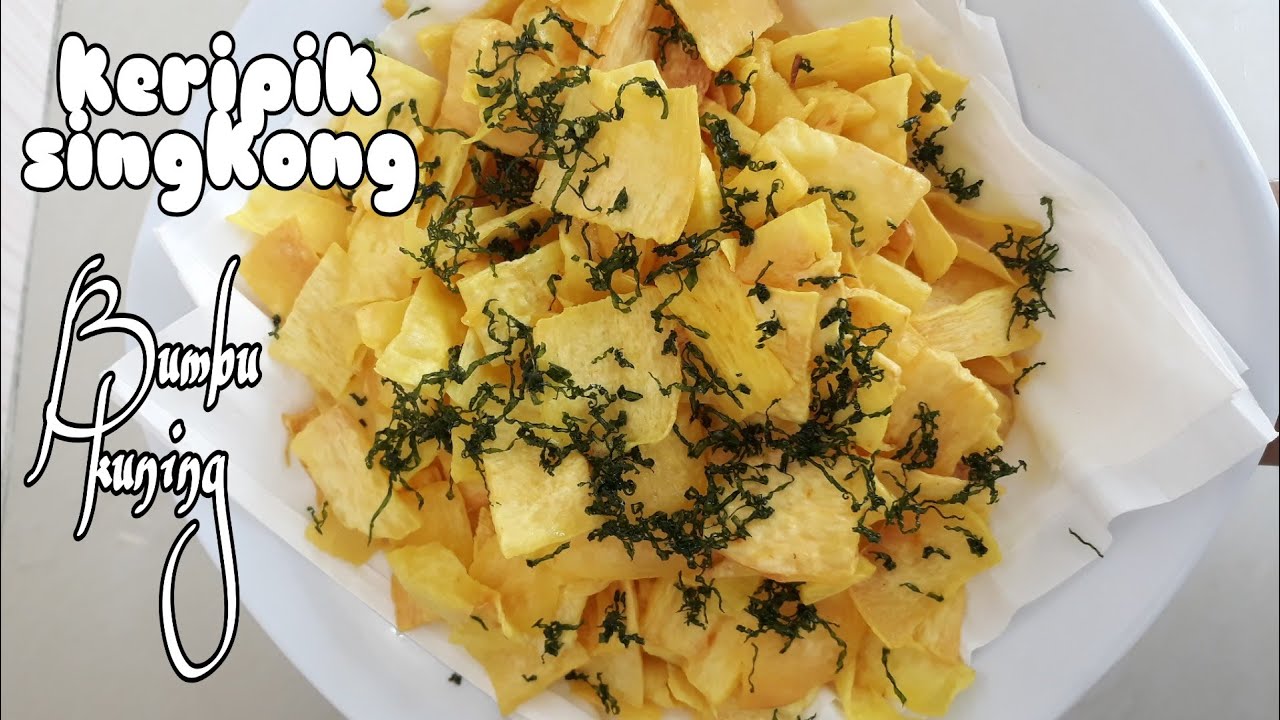 Keripik Singkong Bumbu kuning Khas Padang