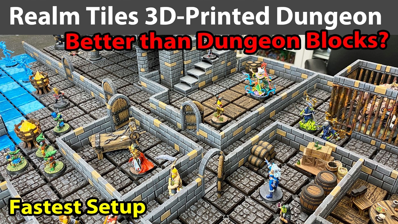 Realm Tiles: My New Favorite Dungeon Tiles!