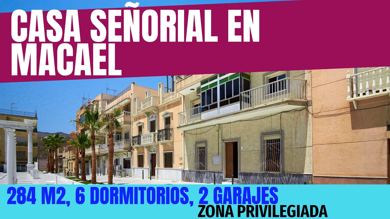 VENDIDA!!!! Casa Señorial en Macael, 89000 euros