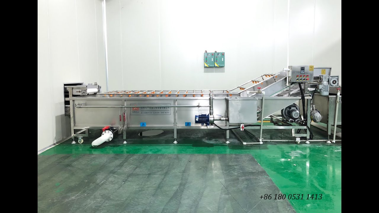 Best Seller Industrial air Bubble Vegetable Washing Machine