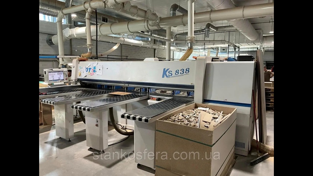 KDT KS-838CP форматно-розкрійний пильний центр з ЧПК бу