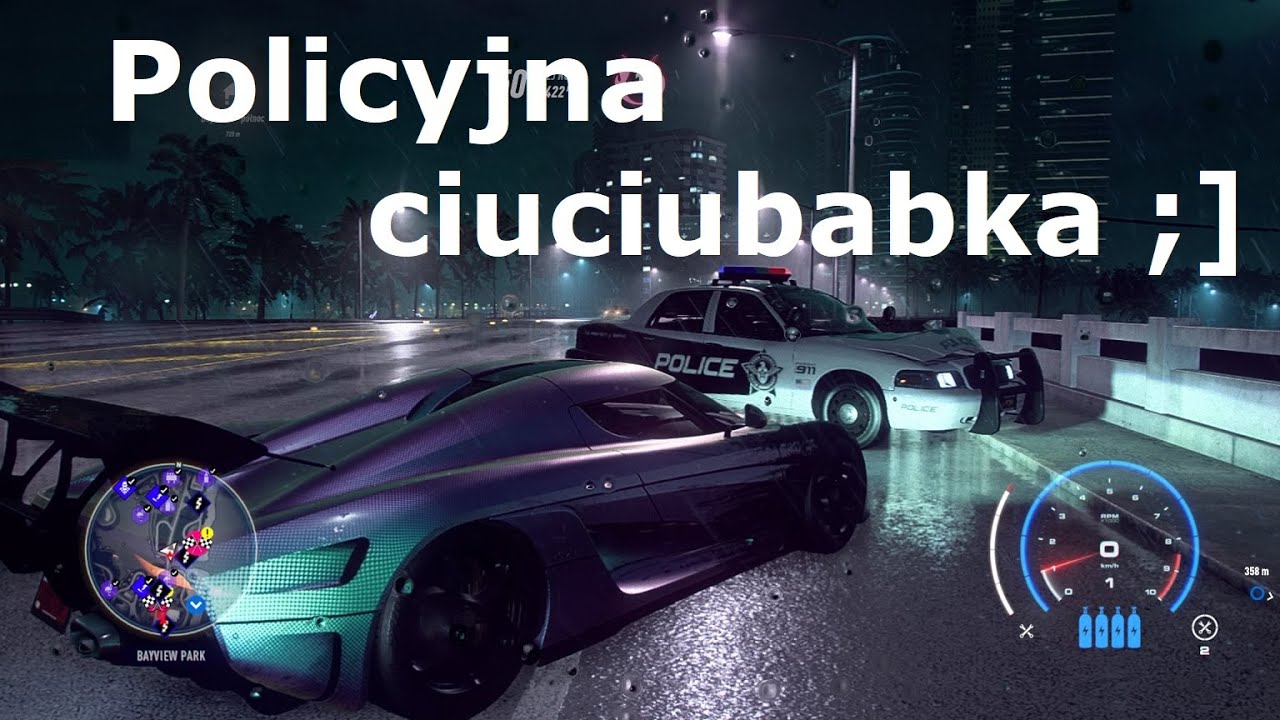 Jak ŁATWO ZGUBIĆ Policje NFS HEAT Policyjna ciuciubabka ;]