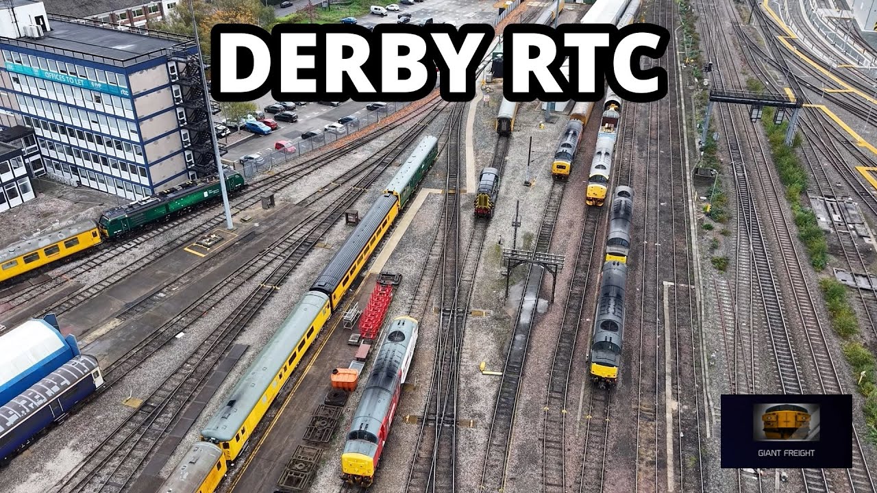 Derby RTC With Class 93,s Class 37,s And Class 50,s Return Home