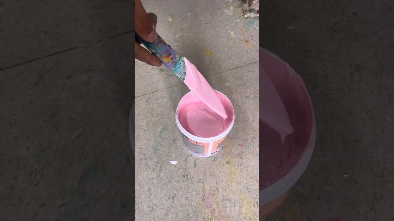 Asian paints beautiful pink colour 😍 code -8138  #painting #asianpaint #colors #art