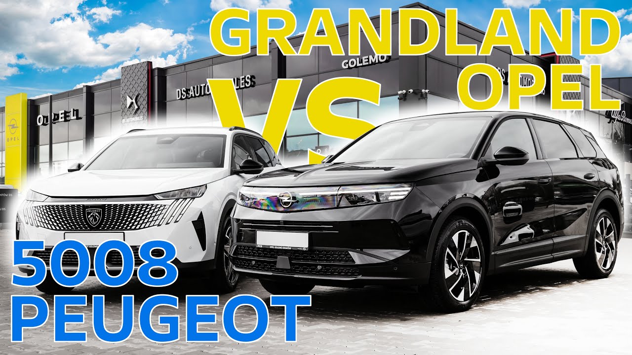 Nowy Opel Grandland vs Peugeot 5008 – Który SUV Wygra w Przestronności i Funkcjonalności? I Golemo