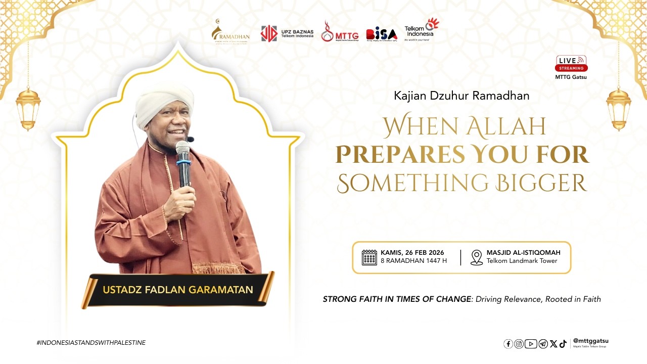 💻 [LIVE NOW]: KAJIAN DZUHUR RAMADHAN 👤 Bersama: USTADZ FADLAN GARAMATAN حَفِظَهُ اللهُ تَعَالىَ