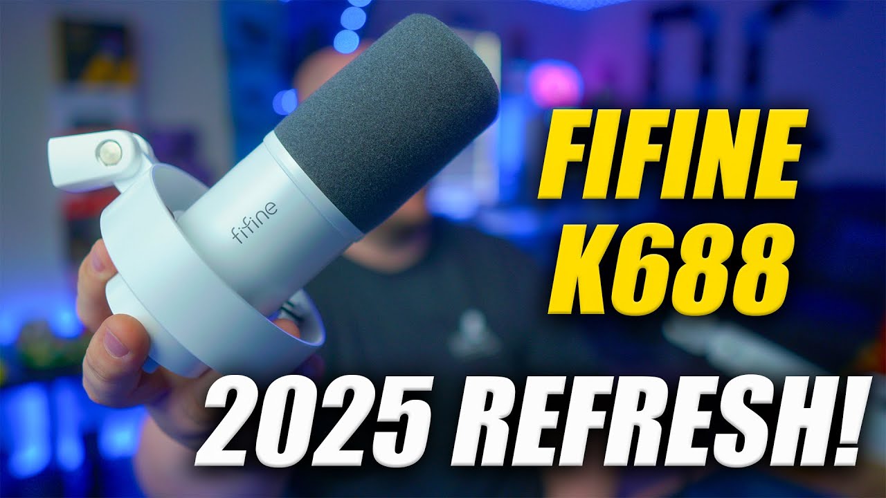 My Favorite Mic Just Got Even BETTER! FIFINE K688 2025 Refresh