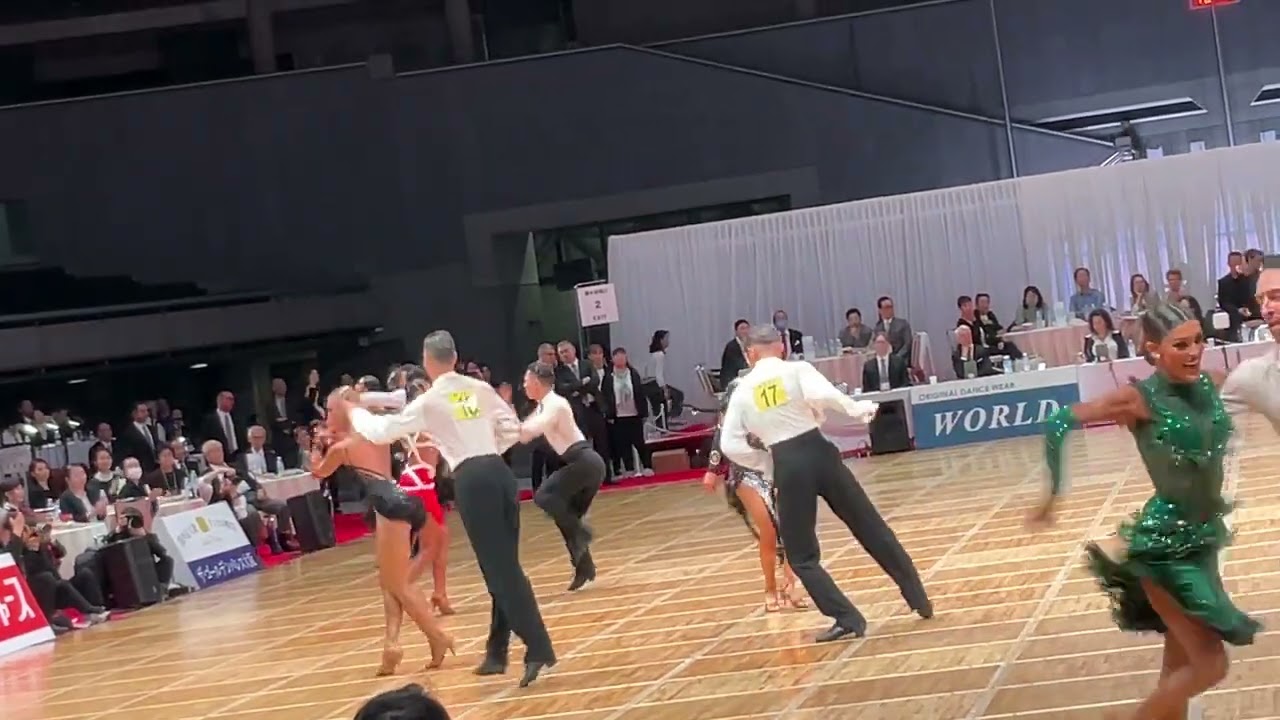 【東京オープン2025ラテン】大西大晶・咲菜組「JIVE」