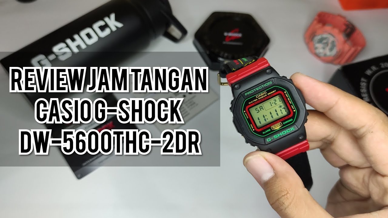 REVIEW JAM TANGAN G-SHOCK DW-5600THC-1DR