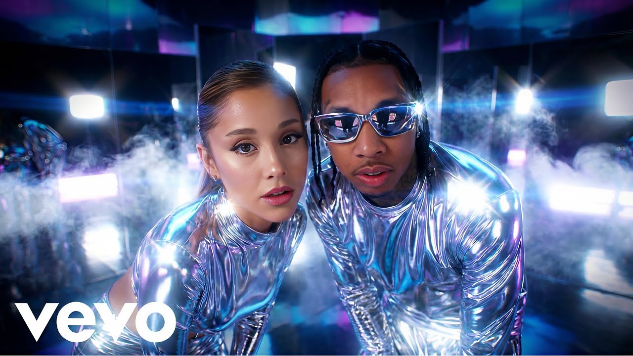 Ariana Grande, Tyga - CHROME NIGHTS (ft. Travis Scott, Chris Brown) | (Official Lyrics Video) 2026