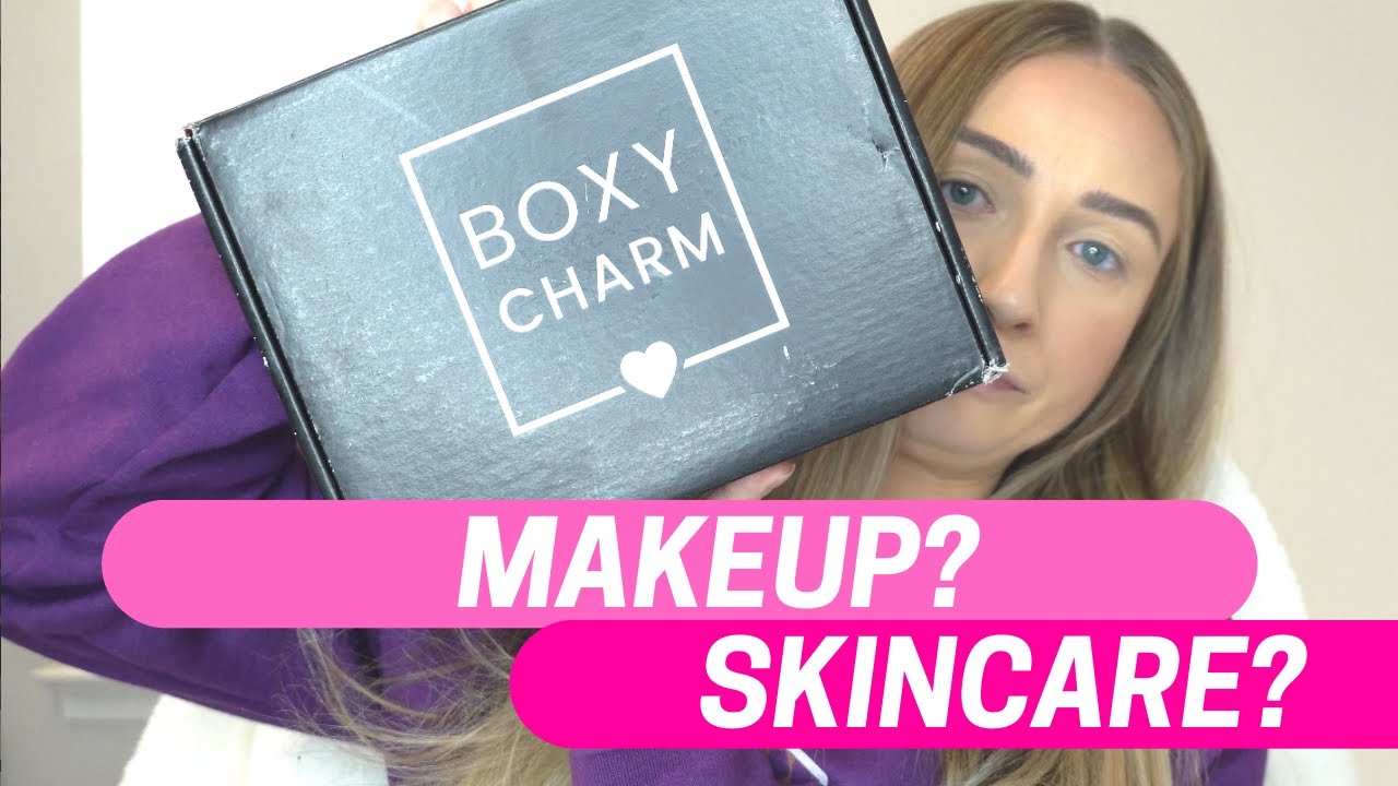 BOXYCHARM UNBOXING | January 2021 | Skincare & Makeup Base Box