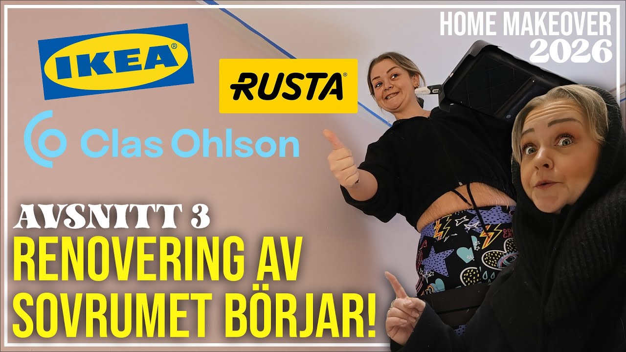 HOME MAKEOVER SOVRUMMET AVSNITT 3