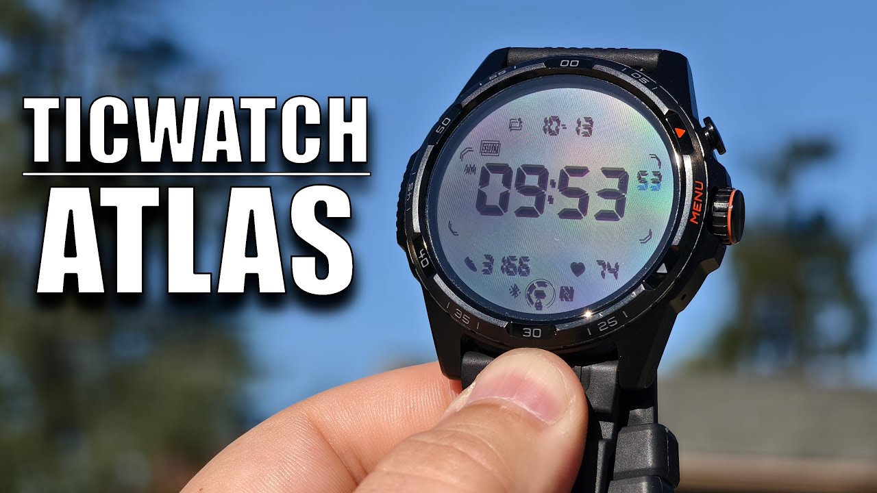 Умные часы WearOS с лучшим временем автономной работы стали ещё надёжнее! Обзор TicWatch Atlas!