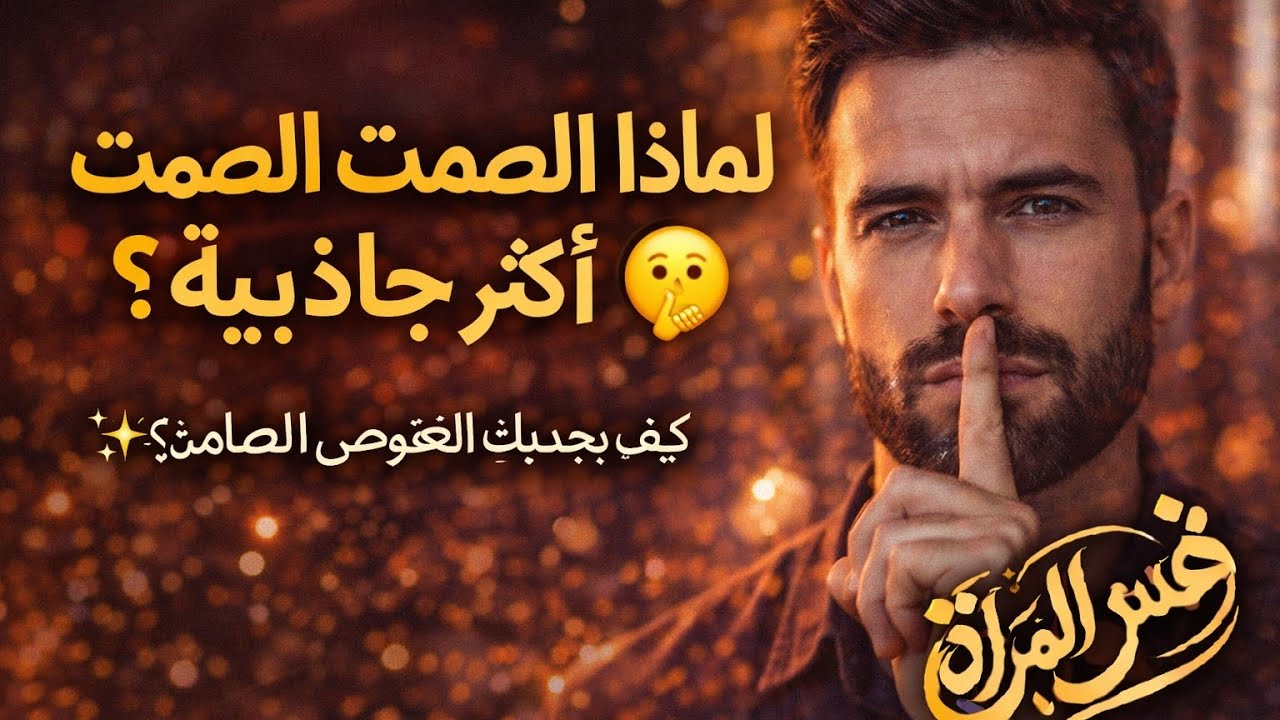 لماذا الصمت يجعلك أكثر جاذبية؟ 🤫✨ | سر الغموض والقوة النفسية 🔥 تطوير الذات