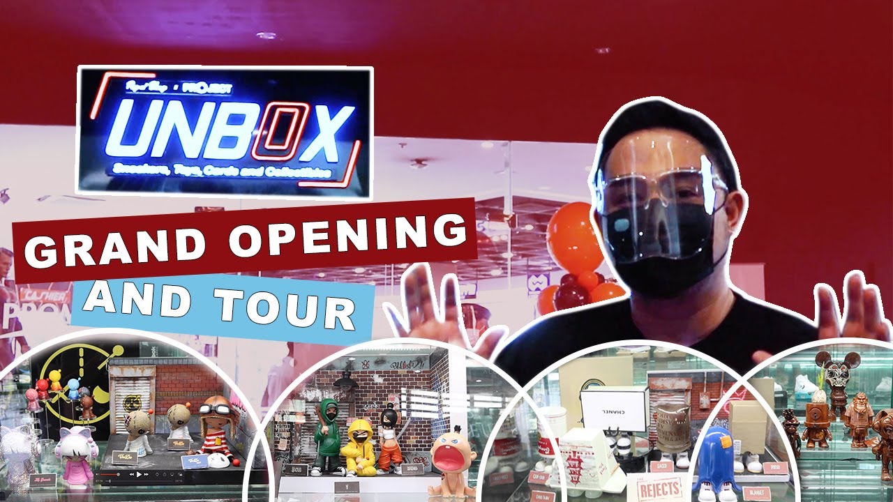 UNBOX GRAND OPENING AND TOUR!