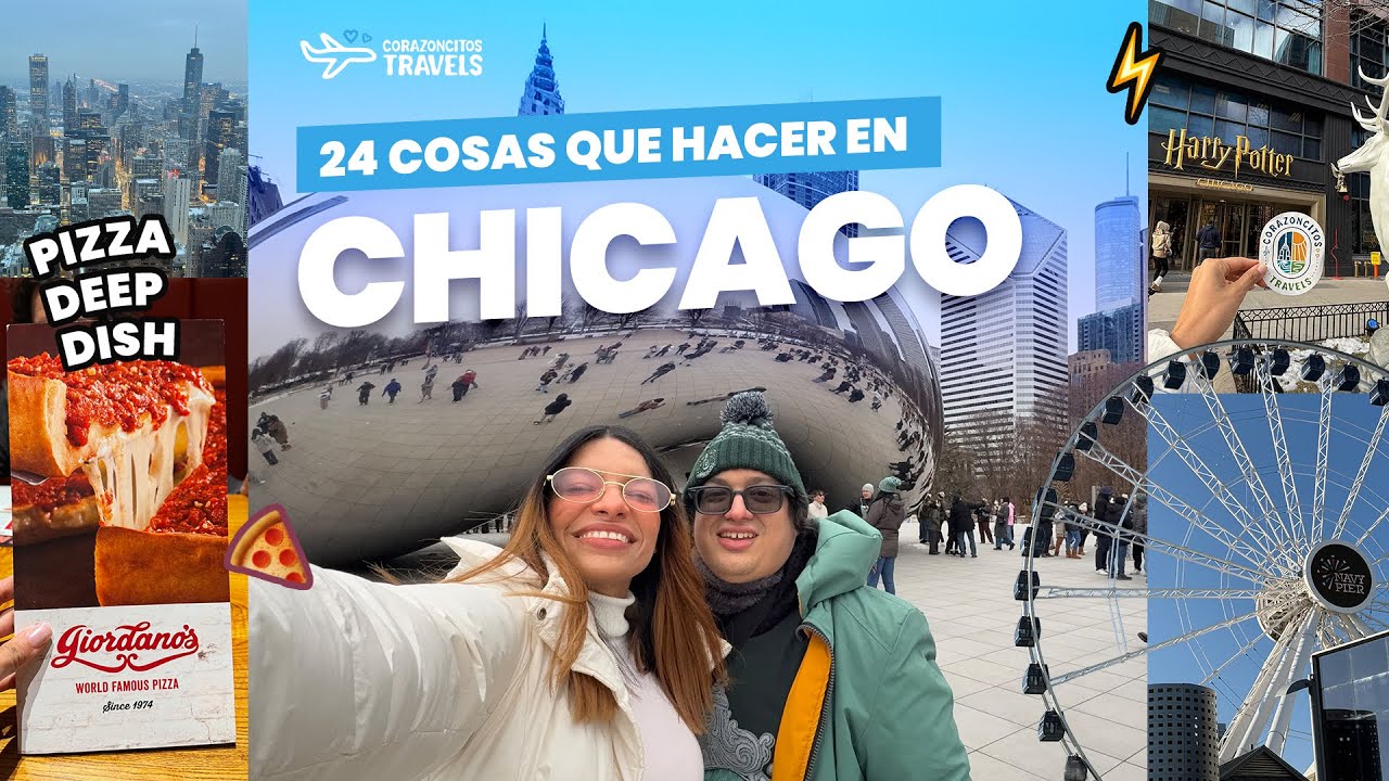 ¿Qué hacer en Chicago? 🇺🇸 Guía rápida para aprovechar tu viaje, 24 cosas que hacer en 24 horas