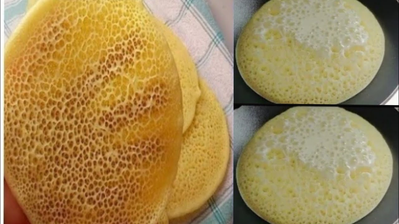 أسهل بغرير في خمس دقائق بدون اختمار سريع التحضير وناجح 100