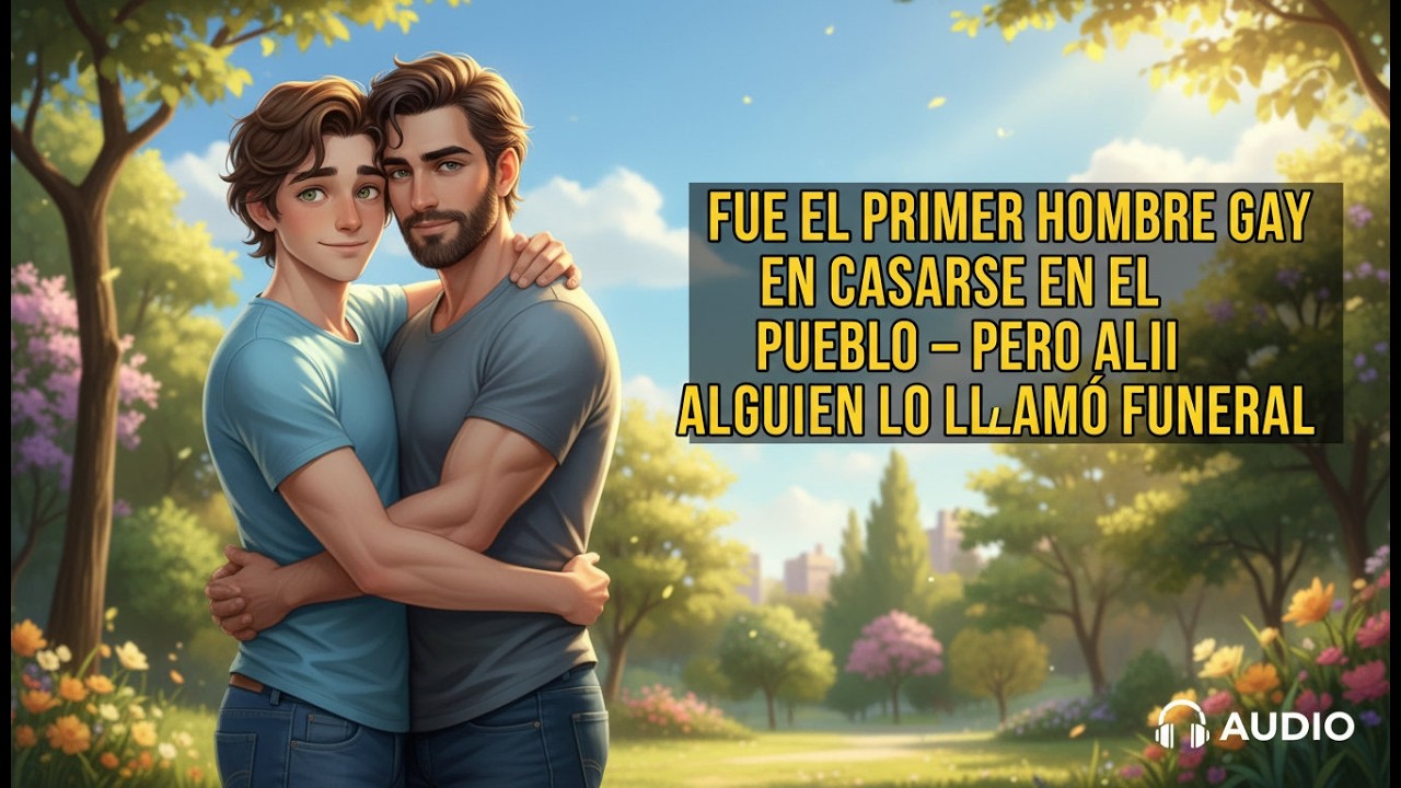 Fue el primer hombre gay en casarse en el pueblo — pero alguien lo llamó funeral